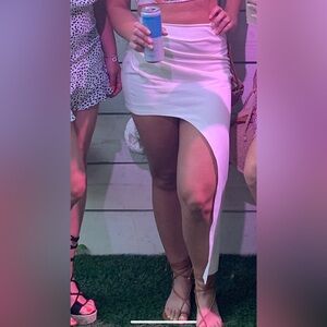 Zara asymmetrical skirt